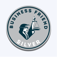 CAOC Business Friend Logo Light Blue