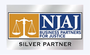 NJAJ Silver Partner Logo Light Blue