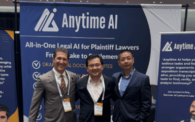 Anytime AI at the AAJ Annual Convention